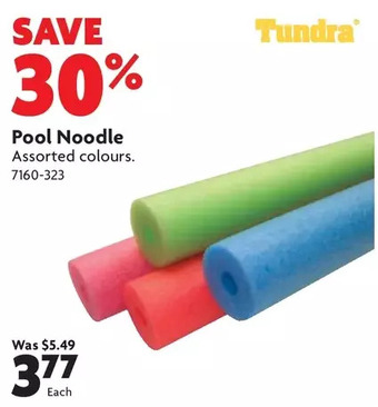 Home Hardware Pool noodle offer