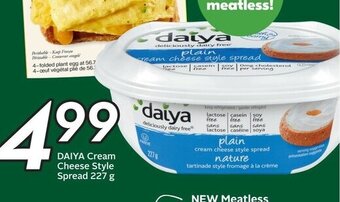 Sobeys Daiya cream cheese style spread offer