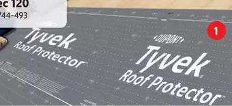 Home Hardware Tyvek roof protector offer