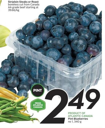 Sobeys Pint blueberries offer