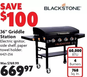Home Hardware 36 griddle station offer