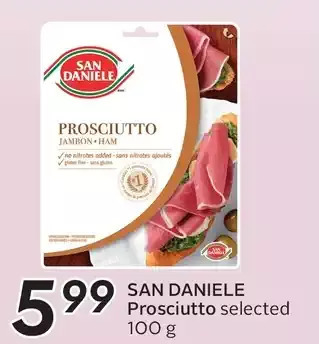 Sobeys San daniele prosciutto offer