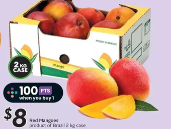 Sobeys Red mangoes offer