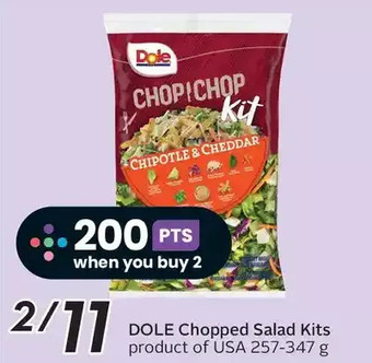 Sobeys Dole chopped salad kits offer