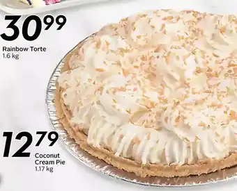 Sobeys Coconut cream pie offer