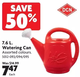 Home Hardware 7.6 l. watering can offer