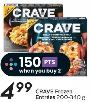 Sobeys Crave frozen entrees offer