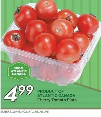 Sobeys Cherry tomato pints offer