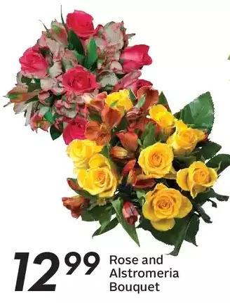 Sobeys Rose and alstromeria bouquet offer