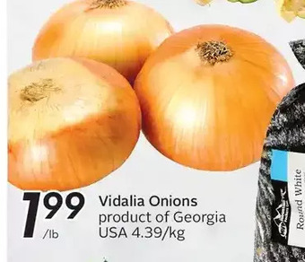 Sobeys Vidalia onions offer