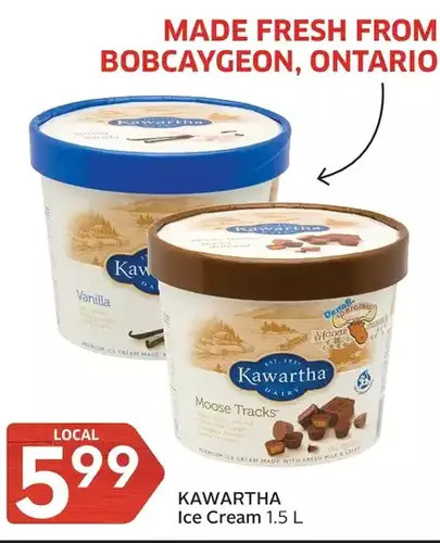 Foodland Kawartha ice cream offer