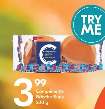 Sobeys Compliments brioche buns offer