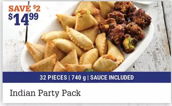 M & M Food Market Indian party pack offer