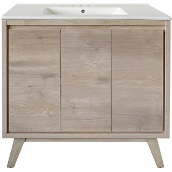 Home Depot Glacier bay 36” wolston vanity set offer