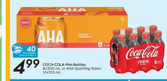 Sobeys Coca-cola mini bottles offer