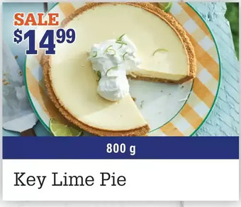 M & M Food Market Key lime pie offer