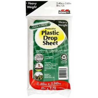 Home Depot Clear drop cloth offer