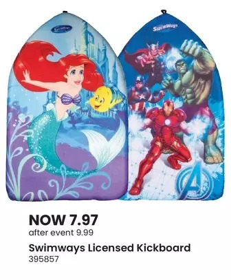 Toys R us Swimways licensed kickboard offer
