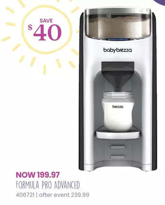 Babies 'R' Us Baby brezza - formula pro advanced - white offer