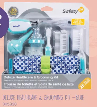 Babies 'R' Us Safety 1st deluxe healthcare & grooming kit -artic blue offer