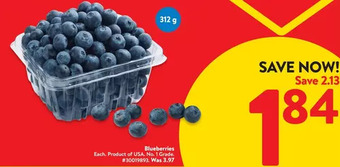 Walmart Blueberries offer
