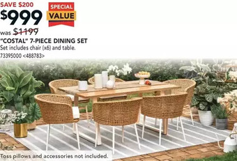 RONA Costal 7-piece dining set offer