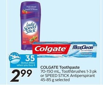 Sobeys Colgate Toothpaste offer