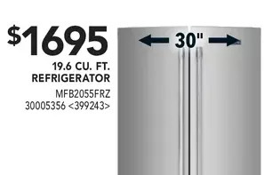 RONA Maytag 19.6 cu. ft. refrigerator offer