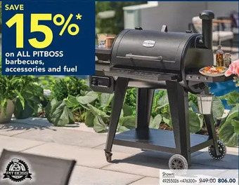 RONA Pitboss barbecues, accessories and fuel offer