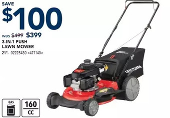 RONA Craftsman 3-in-1 push lawn mower offer