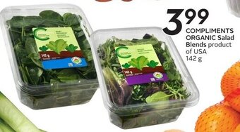 Sobeys Organic Salad Blends offer