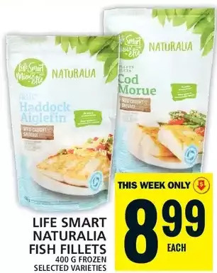 Food Basics Life smart naturalia fish fillets offer