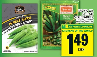 Food Basics Divya or surati vegetables offer