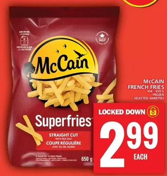 Food Basics Mccain french fries offer