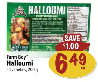 Farm Boy Farm boy halloumi offer