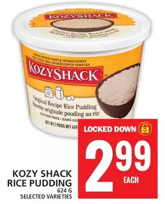 Food Basics Kozy shack rice pudding offer