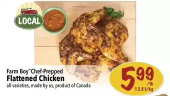 Farm Boy Flattened chicken offer