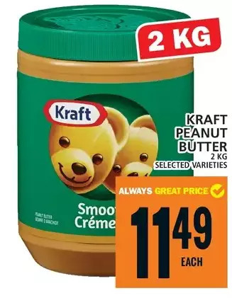 Food Basics Kraft peanut butter offer