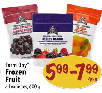 Farm Boy Farm boy frozen fruit offer