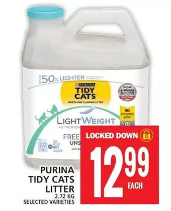 Food Basics Purina tidy cats litter offer