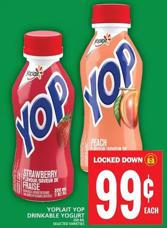 Food Basics Yoplait yop drinkable yogurt offer