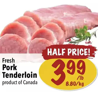Farm Boy Pork tenderloin offer