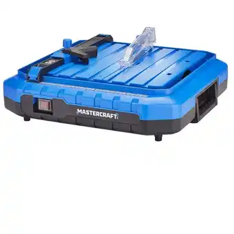 Canadian Tire Mastercraft 4½ portable tile saw offer