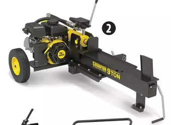 Canadian Tire Champion 9-ton 79cc log splitter with hitch offer