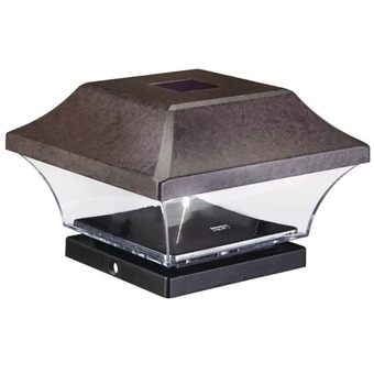 Canadian Tire Noma solar post cap light set offer