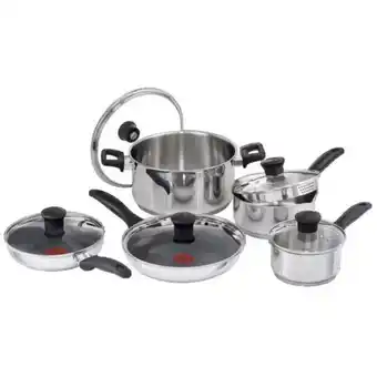 Canadian Tire 10-pc stainless-steel, non-stick set offer