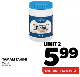 Real Canadian Superstore Tamam tahini offer