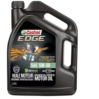 Canadian Tire Castrol edge titanium synthetic motor oil offer