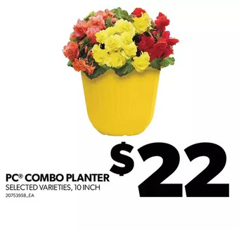 Real Canadian Superstore Pc combo planter offer