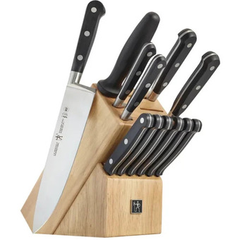 Canadian Tire Henckels 13-pc french-forged knife block set offer